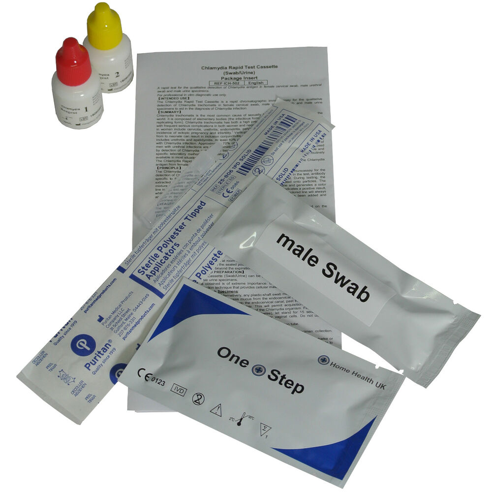 2 x GP Professional Chlamydia (male &  female) Swab Tests ...
