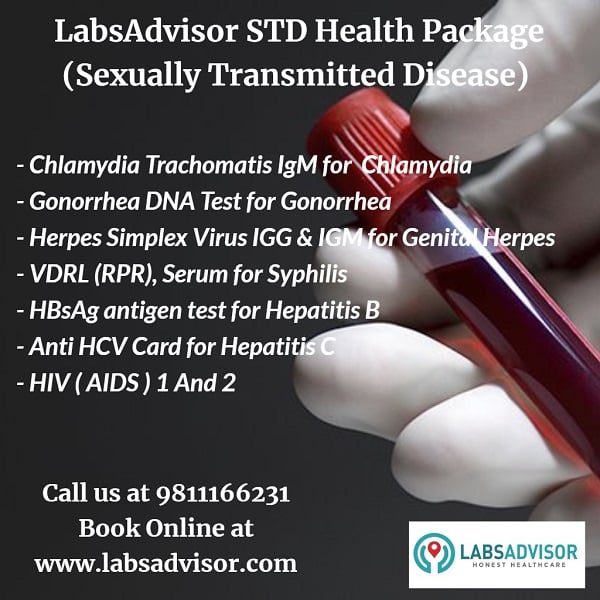 50% Off on STD Test Cost [7 Parameters]