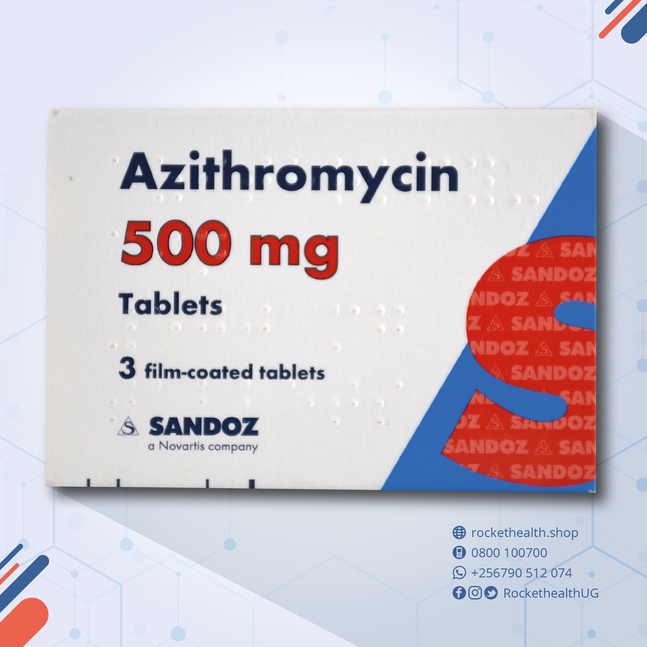 Azithromycin 500mg Tablet 3