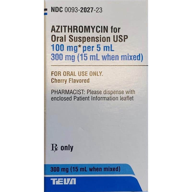 Azithromycin For Oral Suspension Usp
