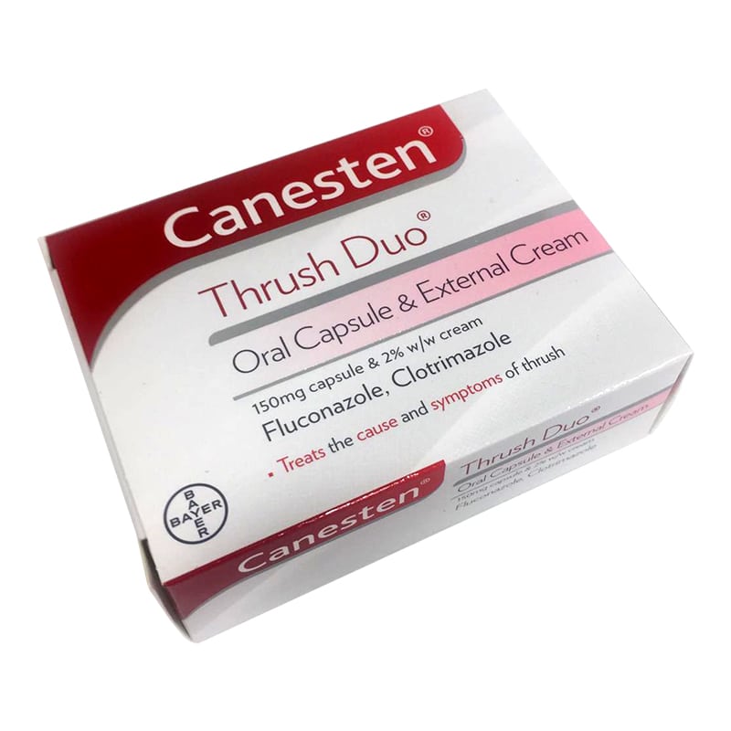 Canesten Thrush Duo Oral Capsule &  External Cream