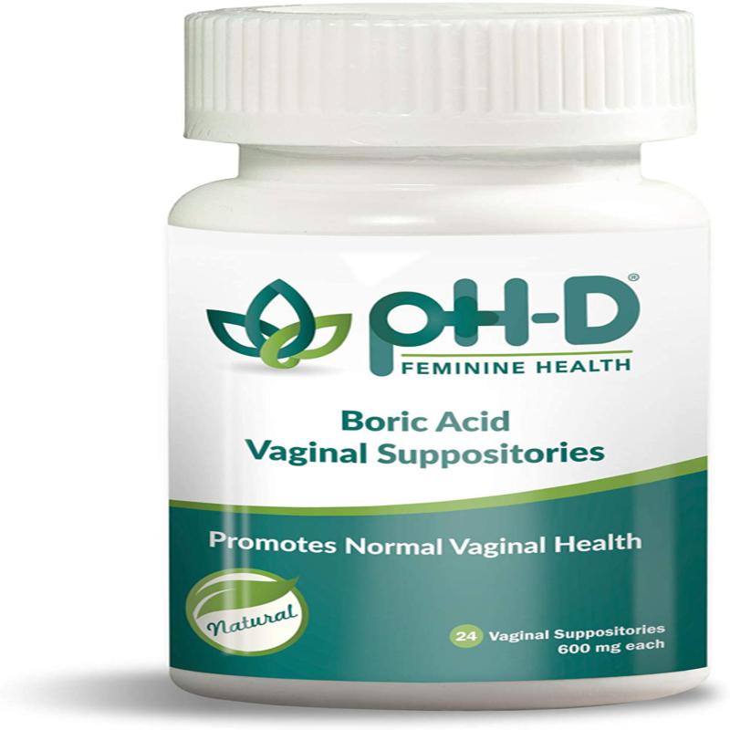 First Woman Owned Boric Acid Vaginal Suppositories pH ...