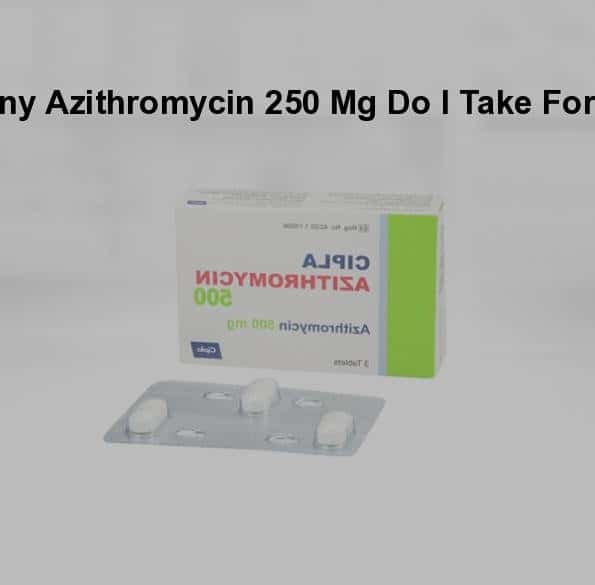 How Much Azithromycin Do I Take For Chlamydia