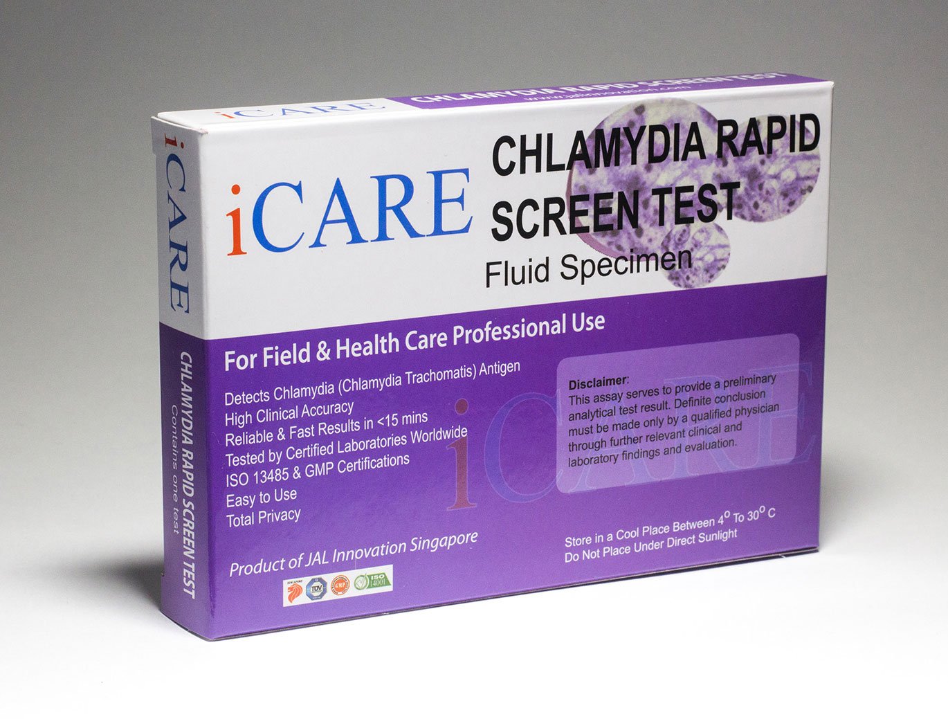 iCare Rapid Chlamydia Test Kit
