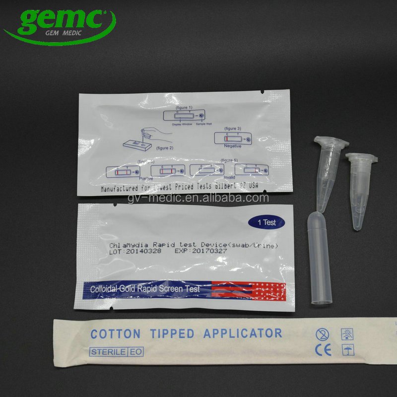 One Step Chlamydia Cassette Std Test Kits