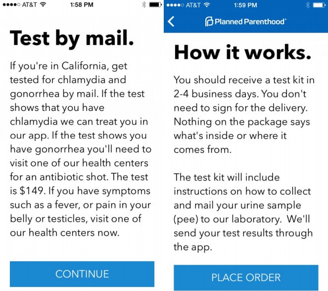 Planned Parenthood has unveiled Uber, but for STD testing